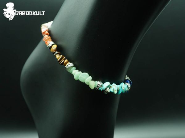 Chakrasteine, Fusskettchen, Schmuck, Boheme, Festival, Schmuck für Frauen, Schmuck für Mädchen, Fußkette Damen, Fußkette, Fußband, Schmuck für Füße, Schmuck für den Sommer, Sommerschmuck, Festivalschmuck, Hippiegirl, Hippieschmuck, Festivalschmuck, Goasch